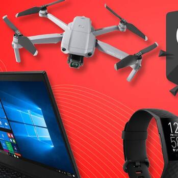 Akcija: ThinkPad E14, DJI Mavic Air 2 , Narukvica Fitbit Charge 4 Black, Bežične slušalice Sennheiser CX 350BT