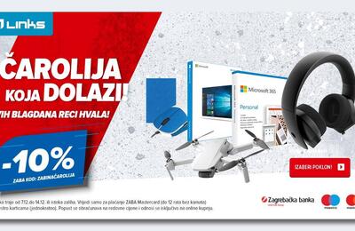 Uz karticu Zagrebačke banke do 10 % popusta u Linksu]