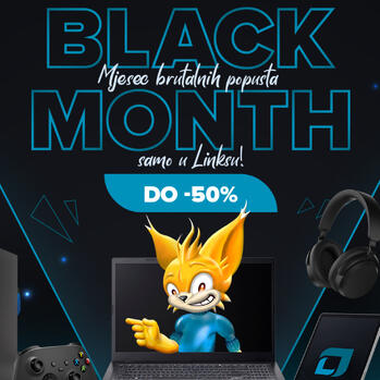 Black Month u Linksu - brutalni popusti cijeli mjesec
