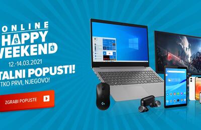 Dan s odličnim popustima i uštedama postaje Online Happy Weekend]