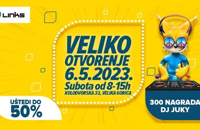 Najveća informatička ponuda u Velikoj Gorici u novoj 15. Links poslovnici uz odlične uštede do 50%]